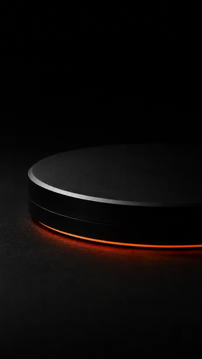A vertical hook ad: the product on a desk with a single cable